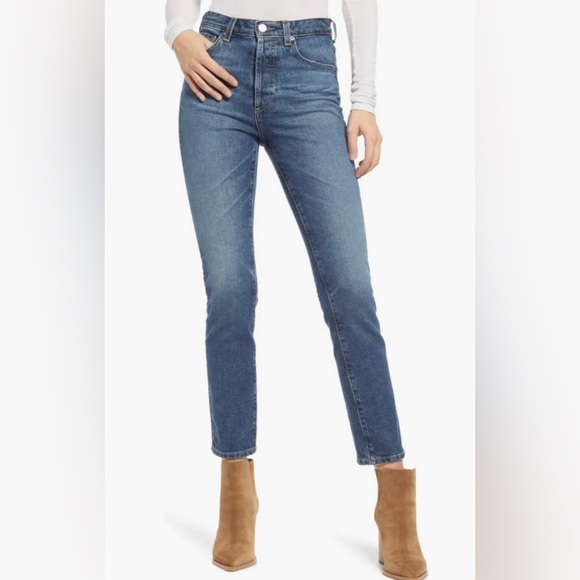 Ag Adriano GOLDSCHMIED Alexxis High Waist Slim Fit Jeans 14 Years Mentor Wash - Picture 1 of 8